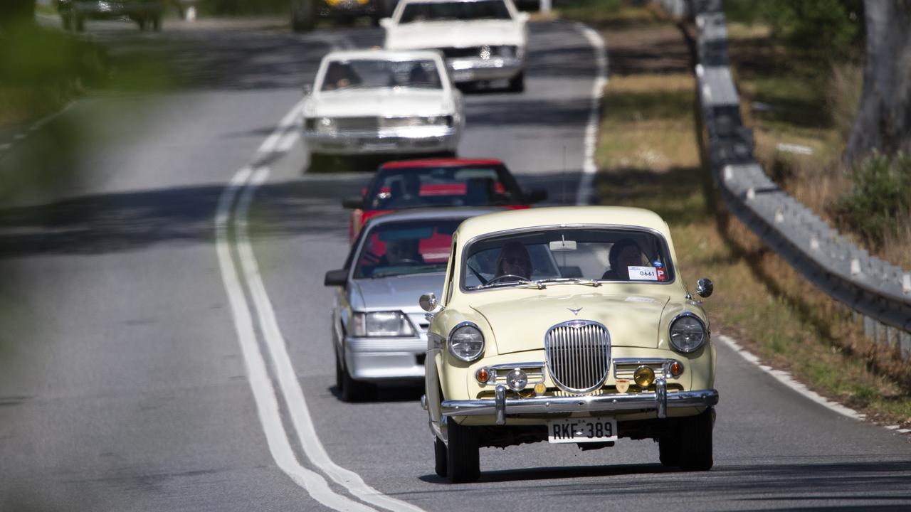 Bay to Birdwood on the road. Picture: Brett Hartwig