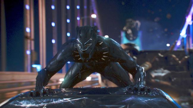 A scene from Black Panther. Picture: Marvel Studios/Disney