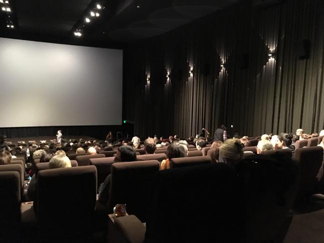 Inside a screening of Vaxxed: From Cover-Up to Catastrophe at Village Crown.