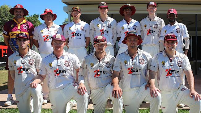 Palmerston CC's A-grade side defeated Southern Districts in Rd. 1 of the two-day season, winning the Bob Deacon Memorial Trophy – 2025. Picture: From The Sideline Sports Photography