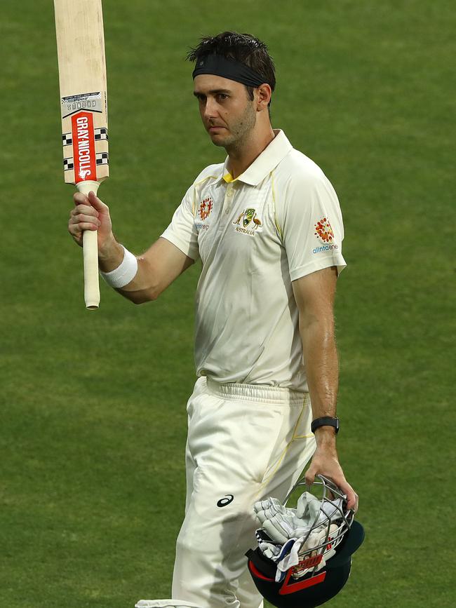 Kurtis Patterson acknowledges his teammates. Picture: Getty Images