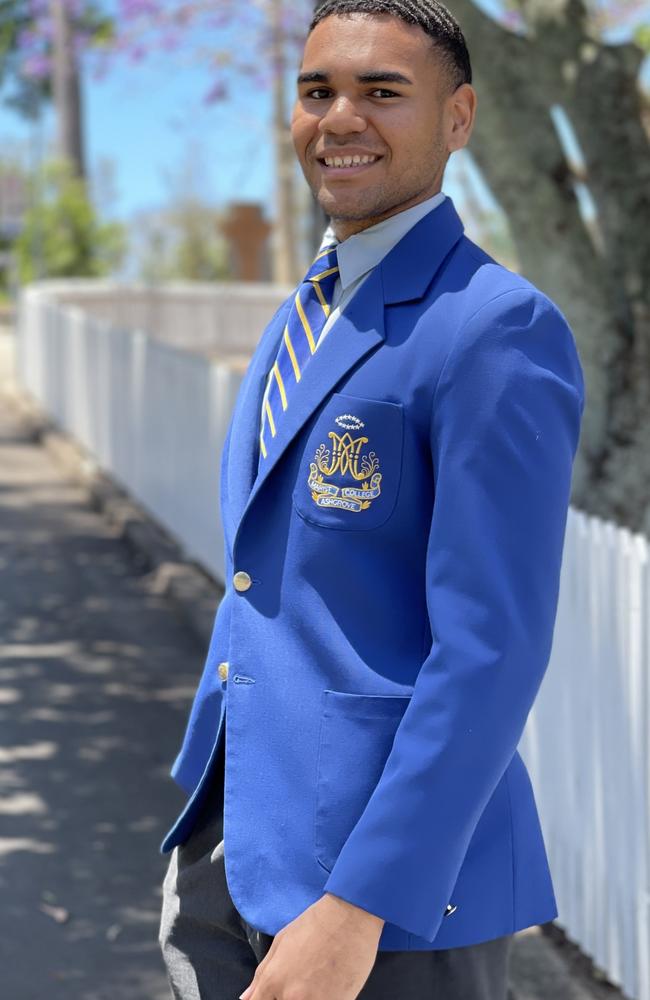 Ethen Tsiamalili, Marist College, school captain.