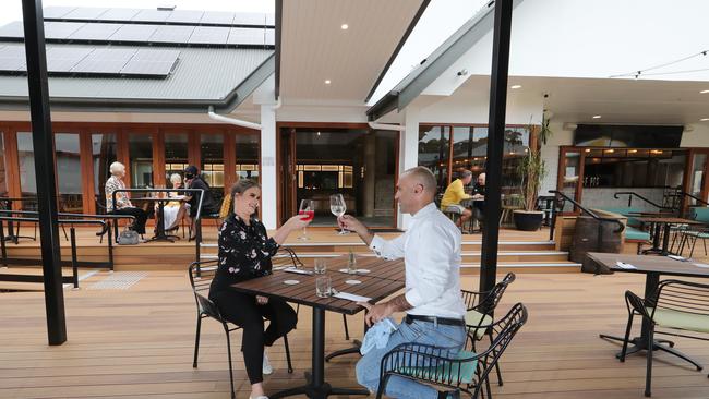 Robina Pavilion, one of the Gold Coast's biggest pubs, is opening to serve just 10 people when it has a seating capacity of 800. Picture: Glenn Hampson