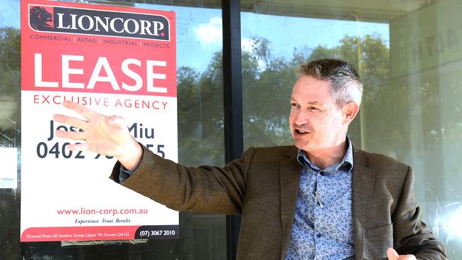 Mark Williams at Logan Rd, Mt Gravatt. Picture: AAP/John Gass