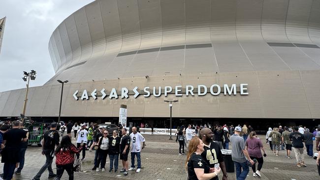 The Superdome is something special. Photo: Andrew McMurtry