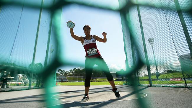 Lyvante Su'emai representing Queensland at last year’s national titles in Sydney. (Photo by Matt King/Getty Images)