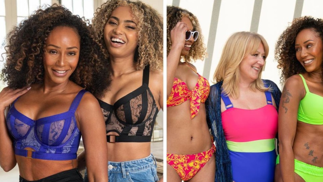 Spice Girl Mel B stars in lingerie photo shoot with mum and