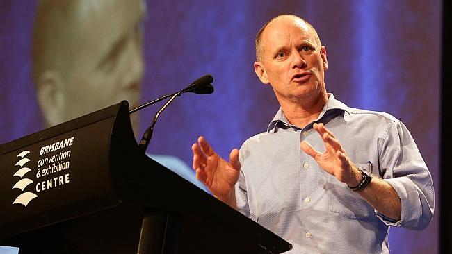 Premier Campbell Newman has urged councils to be innovative when thinking up ways to increase revenue. Picture: Liam Kidston