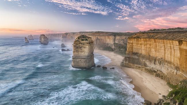 The famous Twelve Apostles, Great Ocean Road, Victoria. Picture: iStock.