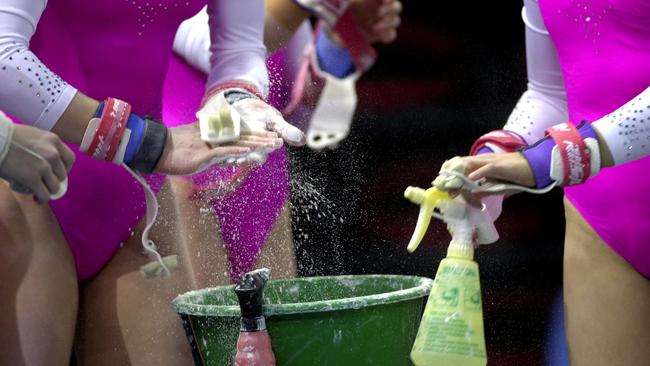 One young gymnast was ‘smacked’ for having a biscuit in her locker.