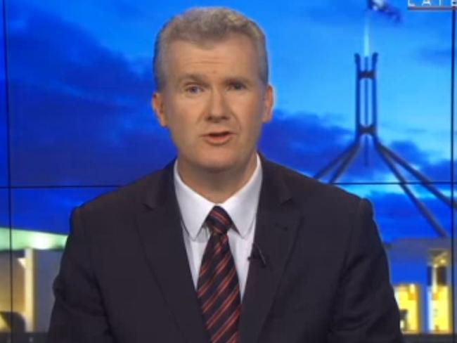 Tony Burke said Hockey’s announcement was just weird.