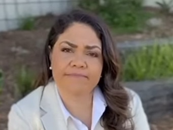 The Coalition releases an attack advertisement featuring Jacinta Nampijinpa Price . The campaign ad, shows Foreign Minister Penny Wong’s during a recent podcast referencing that in 10 years Australians will look back on the voice in a similar way to marriage equality. Picture: Instagram