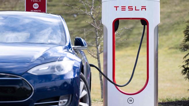 For some reason the idea that we should all desire a Tesla has taken hold. Picture: AFP