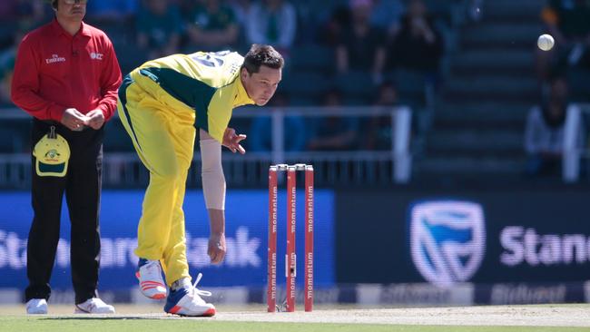 Chris Tremain has played four ODIs for Australia. Picture: AFP