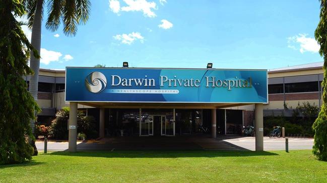 Darwin Private Hospital staff were told the same morning as a public announcement was made that the maternity ward would close. Picture: DPH