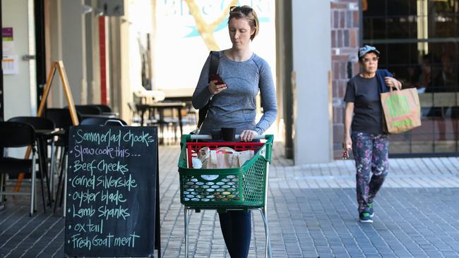 Shoppers have been feeling the pinch in the cost of living crisis. Picture: NCA NewsWire / Gaye Gerard