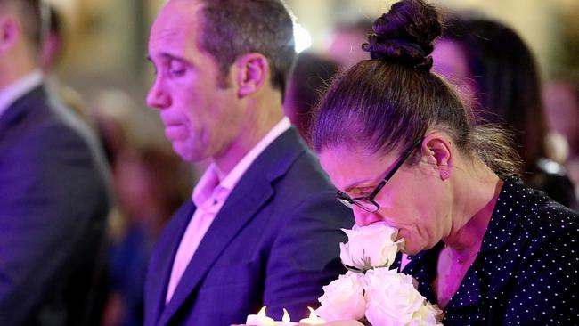 The Alannah and Madeline Foundation marks the 20th anniversary of the Port Arthur massacre with a Candlelight Vigil at Federation Square, Melbourne. Picture: Mark Stewart