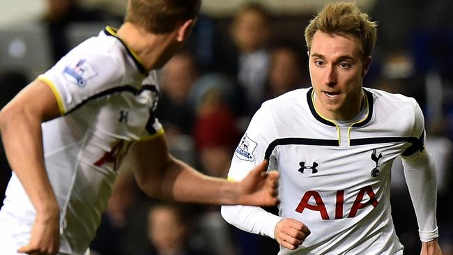 Tottenham Hotspur's Danish midfielder Christian Eriksen.