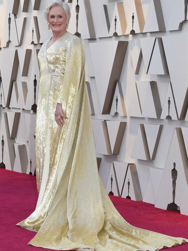 Glenn Close arrives for the 91st Annual Academy Awards. Picture: AFP