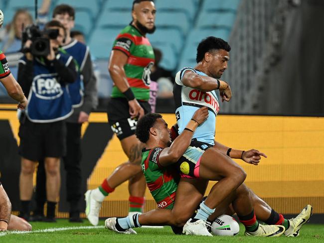 Ronaldo Mulitalo had another strong game. Picture: NRL Photos