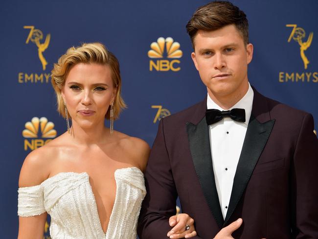 ScarJo and CoJo. Picture: Getty Images/AFP