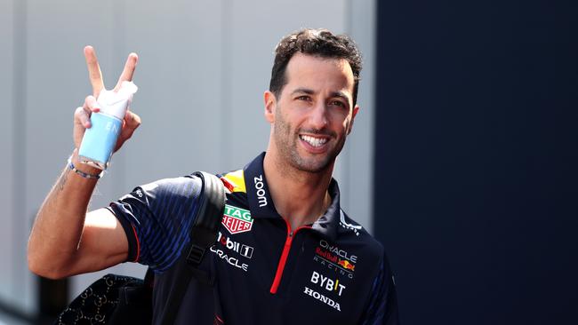 Ricciardo has his smile back, but will he be on the F1 grid next year? (Photo by Ryan Pierse/Getty Images)