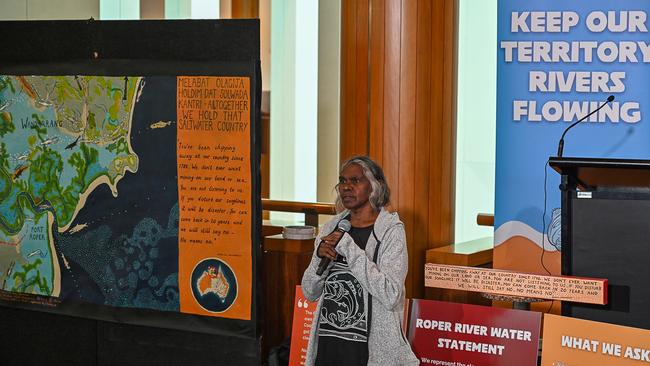 Arnhem Land Traditional Owners are concerned about water intensive industries such as cotton impacting vital water systems on the Roper River. Picture: Supplied