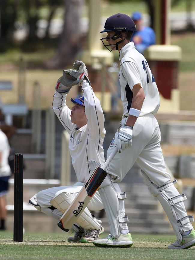 Toowoomba wicketkeeper Matthew Watson. Picture: Steve Holland