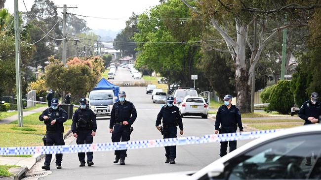 Five men have now been charged. Picture: NCA NewsWire / Jeremy Piper