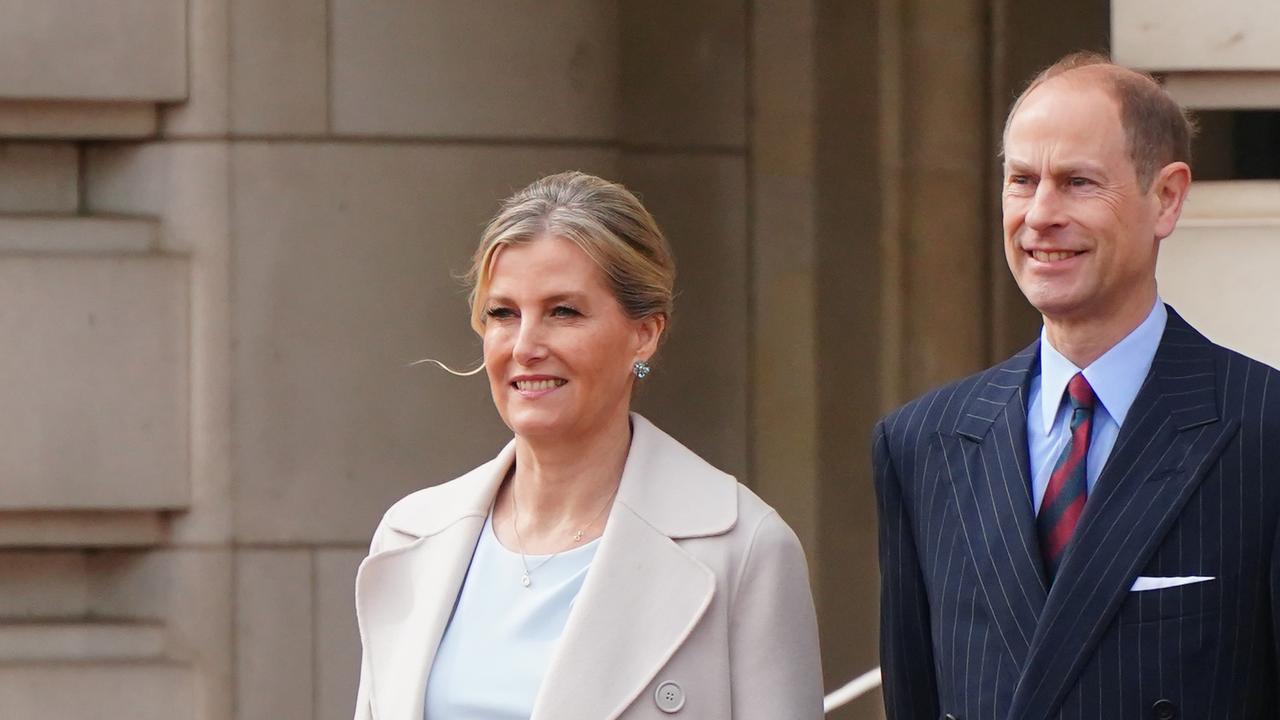 The Duchess and Duke of Edinburgh taking part to commemorate the 120th anniversary of the Entente Cordiale. Picture: Getty Images