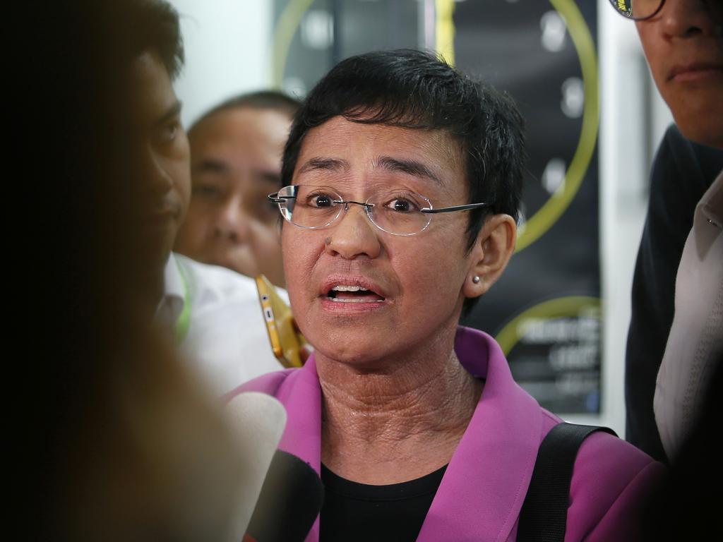 Maria Ressa: Head Of Philippines News Site Rappler Arrested | News.com ...