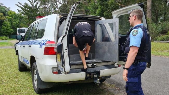 Three individuals were arrested and charged. Picture: NSW Police