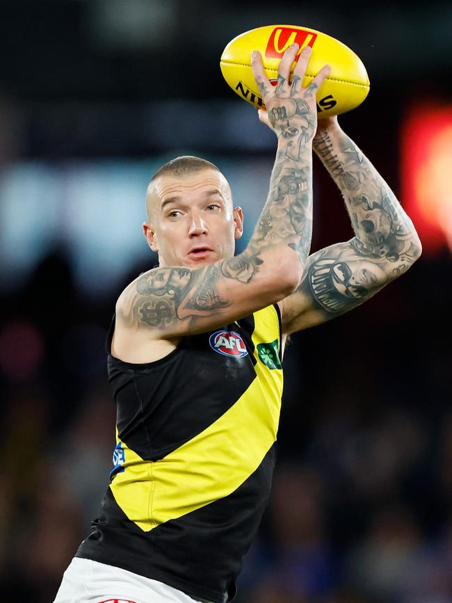 Dustin Martin owns a number of commercial properties around Melbourne. (Photo by Dylan Burns/AFL Photos via Getty Images)