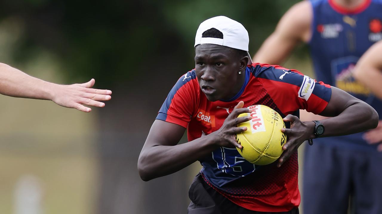 Collingwood picked Tew Jiath at pick 37 on the second night of the draft. Picture: Michael Klein