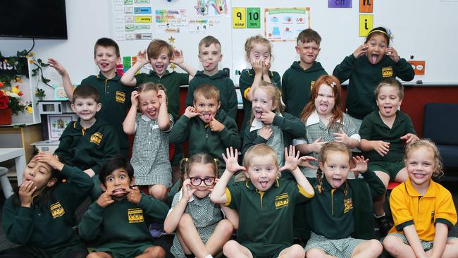 Leopold Primary School Prep CD Back row L-R: Ryder Harkness, Asha Gore, Jed Turner, Kingston Beggs, Kason Hill, Harleen Singh. Middle row: Riley Blackwell, Isla Houston, Connor Cronin, Lily Pohl, Allegra McQueen, Easton Russell Front row: Roseleen Gill, Rafan Miazi, Lyla Uwland, Connor Carroll, Indiana Merrett, Florence Silaev-Kasian.