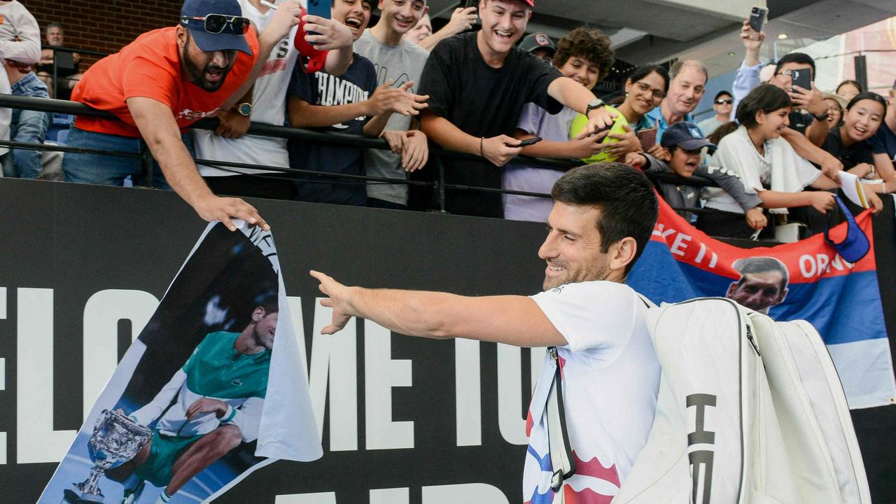 Adelaide International draw Novak Djokovic’s first public appearance