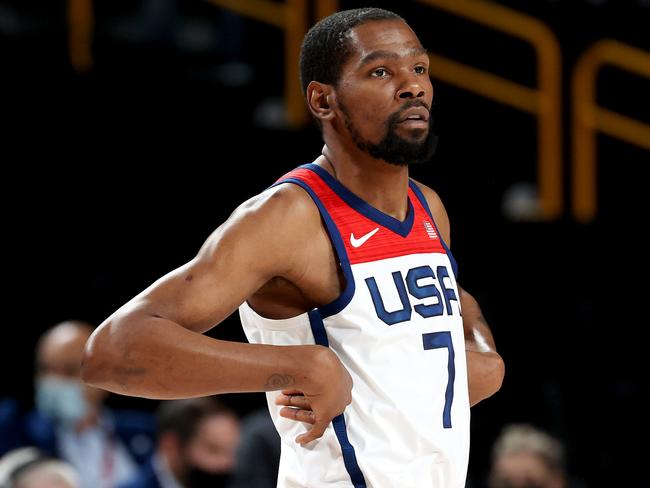 US basketball star Kevin Durant. Picture: Getty Images