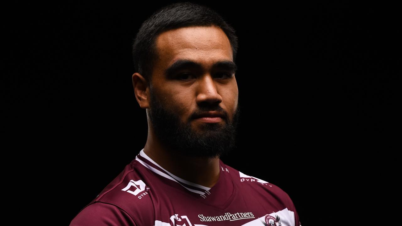 Keith Titmuss died after a Sea Eagles training session in November. Picture: Nathan Hopkins / NRL Photos