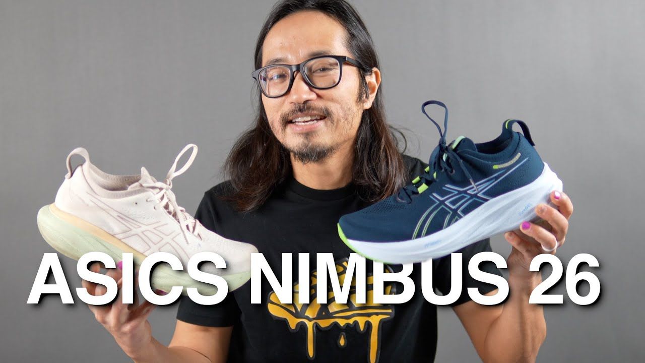 Asics Gel-Nimbus 26. Source: Youtube /@ kofuzi