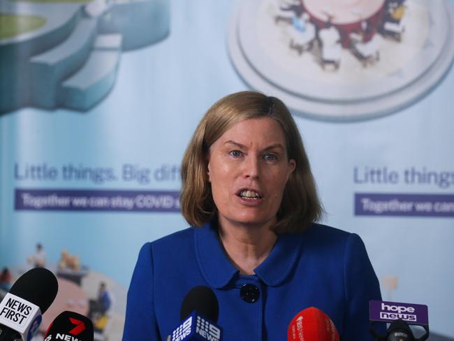 NSW chief health officer Kerry Chant has issued a warning to the state. Picture: NCA NewsWire/ Gaye Gerard