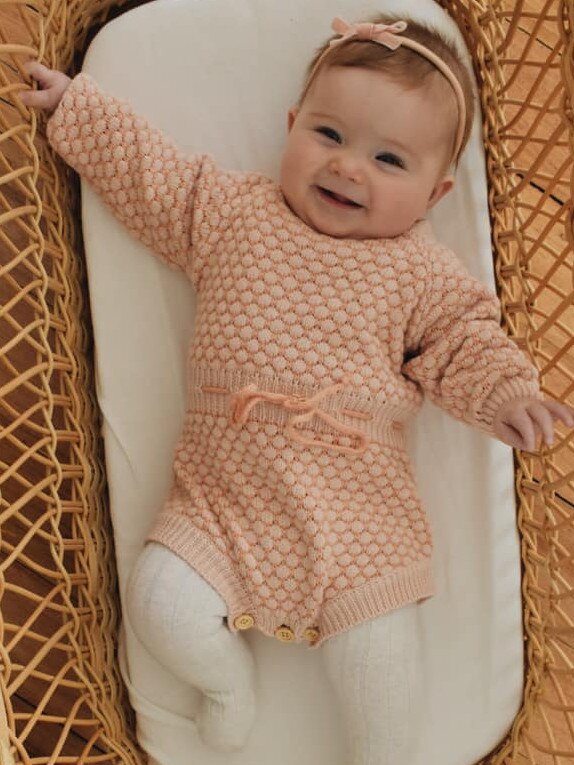 Tassie's Cheekiest Bubs 2020 | Harper Mae Free, 6 Months Old. Harper deserves the title as she has blessed our lives with so much love and happiness. She is a strong willed determined little girl, who is a natural in front of the camera and enjoys showing off for anyone who will watch, she will move mountains in life. Photo: Chelsea Woodhams