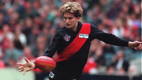 A backpacking trip helped James Hird win the 1996 Brownlow medal. Picture: Andrew/Brownbill