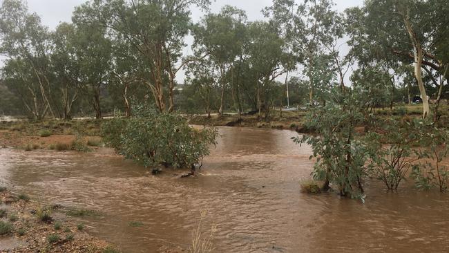 View of the Todd River near Tuncks Road, Alice Springs