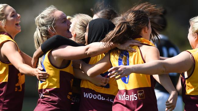 Murrumbeena is the yardstick in women’s footy in Melbourne’s south. Picture: Chris Eastman.