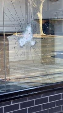 Luxury Richmond store shot up