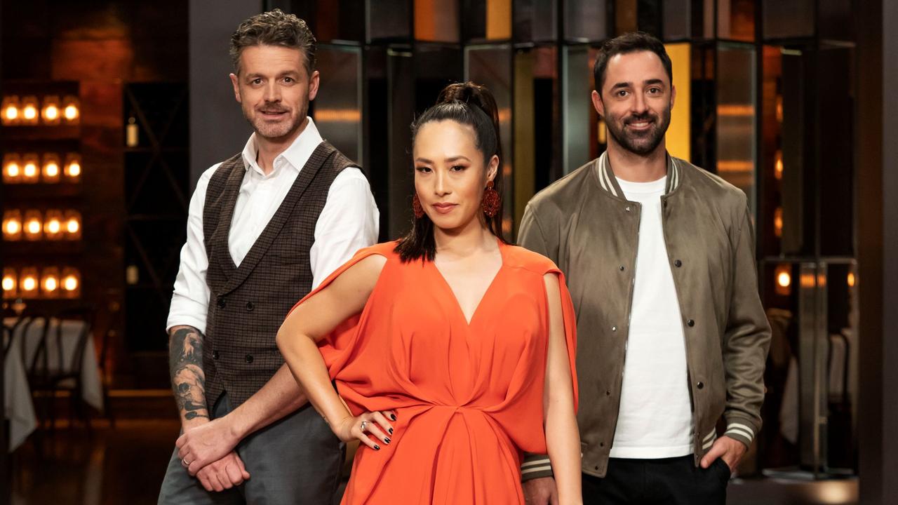 Jock, Melissa and Andy. Picture: MasterChef/Channel 10