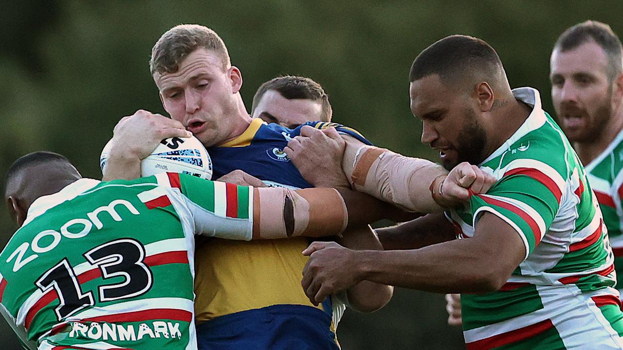 Eels hooker Joey Lussick playing in NSW Cup. Picture: Sunday Telegraph / Dylan Coker