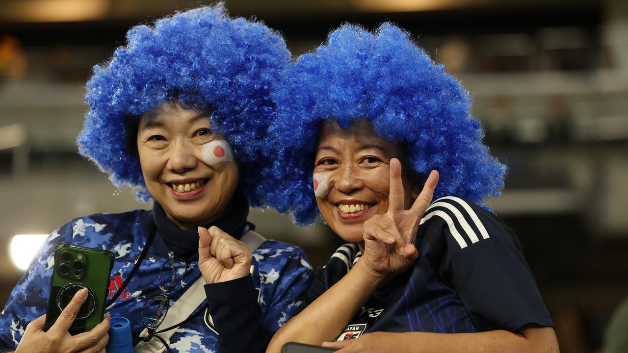 Japan also had its own supporters. (Photo by Robert Cianflone/Getty Images)