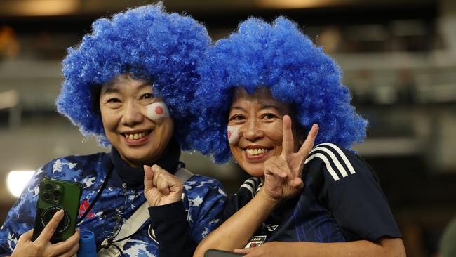 Japan also had its own supporters. (Photo by Robert Cianflone/Getty Images)