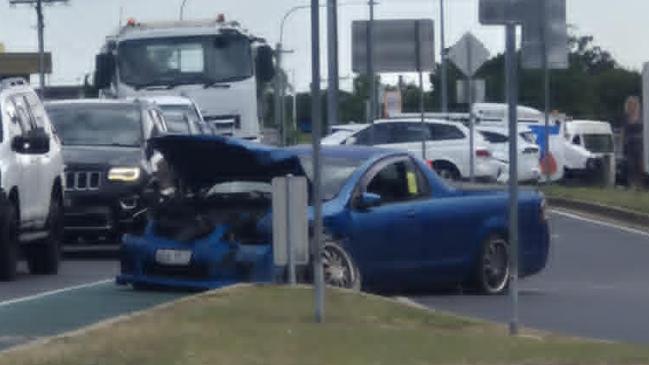 Another crash has occurred on Takalvan Street, Bundaberg West